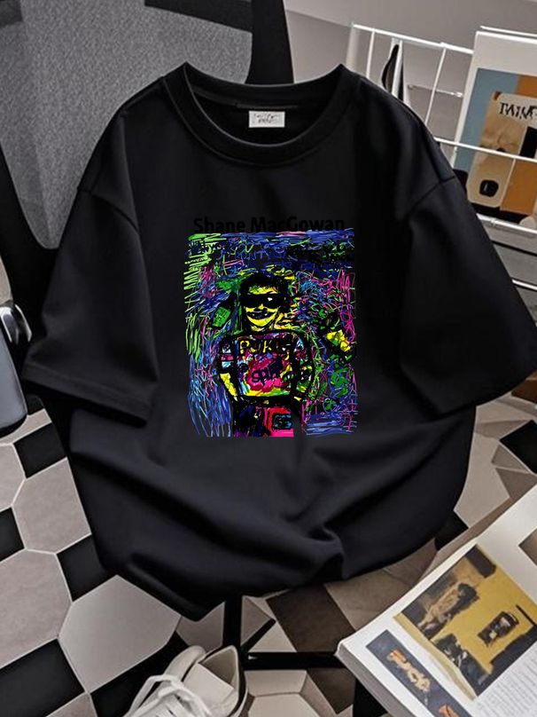New Shane MacGowan Shirt Rare White S-234XL Shirt P574 Summer Soft Versatile Fashion Slightly Unisex Stretched Graphic Casual Designer Clothes_viptrois.com