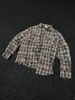 American High Street Men's Versatile Plaid Vintage Gradient Cleanfit Style Design Long Sleeve Shirt_viptrois.com