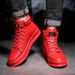 European Warm Series 2025 Sprig Me's Casual High-top Marti Korea Style British Fashio Tredy Leather Boots Versatile Studet Seakers_viptrois.com