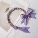 Bag Replacement Chain - Metal & Scarf Weave DIY Shoulder Strap For Handbag Upgrade (Adjustable & Universal_viptrois.com