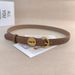Genuine Leather Slim For Women, Summer Decorative Suit Coat Fashionable Versatile Dress Waist Cinching High-end Belt_viptrois.com