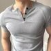 Summer Short Sleeve Men's T-Shirt Fitness Tights Men's Men's T-Sports Training T-Shirt Slim Fit Loose_viptrois.com
