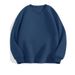 Manufacturer Wholesale Spring And Autumn Trendy Round-neck Pullover Tops, Sporty Casual Loose-fit Versatile Men's Solid_viptrois.com