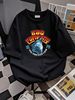 Bad Company Wolf Head 74 Men's T Shirt Til The Day I Die Rock Band Concert Tour Slightly Streetwear Summer Breathable Stretched Versatile Fashion_viptrois.com