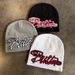 Women's Hats Niche Trendy Letter Wool Hat Women's Street Personality Pullover Cold Hat Autumn And Winter Warm Ear Protection Knitted Hat Men_viptrois.com