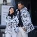 Unisex Ski Suit Set - Waterproof Snowboard Jacket & Pants With Thermal Insulation (18 Color Combinations, S-XXXL)_viptrois.com