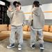 Kid's Clothing Boy Spring Suit Fashionable 2025 New Spring And Autumn Style Medium And Large Children Spring Handsome Fashionable Boy Trend_viptrois.com