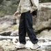 Men's Clothing Maillard Paratrooper Pants Overalls Autumn And Winter Trendy Couple Straight Wide Leg Trousers_viptrois.com