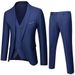 Men's Clothing Suit Two Piece Slim Suit Business Professional Formal Wear Best Man Groom Wedding Dress_viptrois.com
