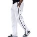 2025 European And American Cross-border Leisure Sports Breasted Pants Men's Autumn New Loose Straight Drawstring Large Size Trousers_viptrois.com