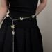 Vintage Gold Butterfly Body Chain - Adjustable Waist Jewelry For Bridal & Evening Wear_viptrois.com
