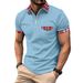 New Men's Polo Shirt Short-sleeved Color Quick Drying T-shirt Shirt Solid Color Patchwork Street Comfortable Men's Polo Shirt Trend_viptrois.com