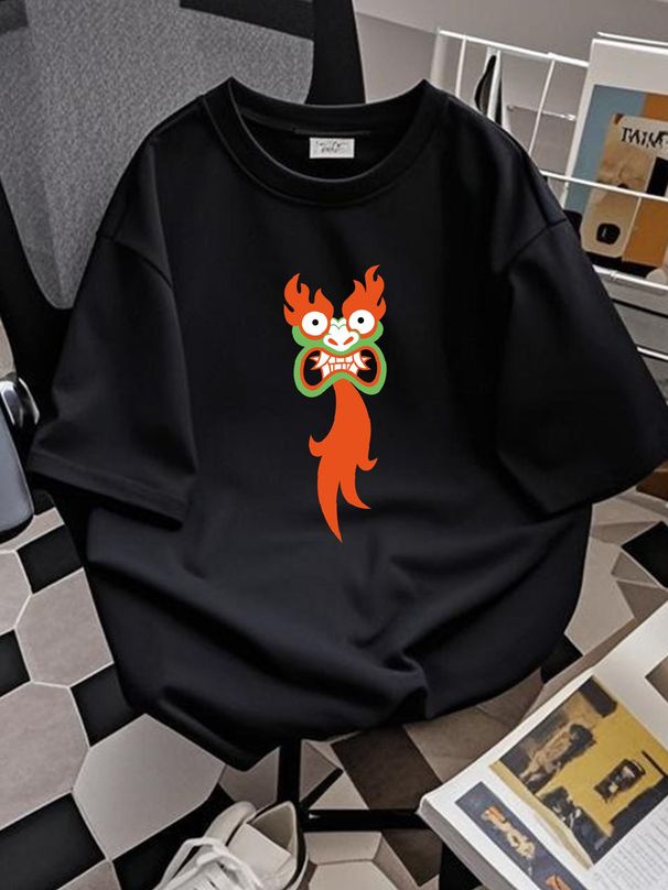 SAMURAI JACK AKU FACE Licensed Adult Men's T Shirt SM 6XL Soft Breathable Unisex Graphic Stylish Fashion Summer Top For Everyday Wear Casual_viptrois.com