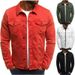 Classic Denim Jacket For Men - Slim Fit Button-Up Workwear Coat With Casual Style (Multiple Colors & Sizes)_viptrois.com