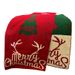 Autumn and Winter New Christmas Deer Knitted Women's Korean Edition Thickened Student Warm Wool Couple Scarf_viptrois.com