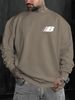 Autumn And Winter Men's Long Sleeved Round Neck Black Top Loose Casual Hoodie Hooded Hoodie_viptrois.com
