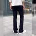 Men's Clothing High Quality Elastic Flared Jeans_viptrois.com