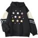 American Style Color Block Loose Niche Star Cute Cartoon Pullover Outerwear Cool Top Sweatshirt_viptrois.com