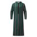 Men's Clothing Color Matching Striped Long Robe Hoodie Ethnic Style Kebaya_viptrois.com