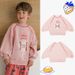 Spot Children's Korean Version Shirts For Small And Medium Children Cartoon Cute Boys And Girls Printed Pullover Sweatshirts_viptrois.com