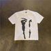 Men's Clothing 250g Heavyweight Cotton! American Eye Face Pure Cotton Men And Women Couple Short Sleeved T Shirt Design Printed Top_viptrois.com