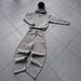 European And American Mertra New Double Hat Sweater Sports Suit Embroidered Splicing Loose Casual Sweatpants Two-piece Set_viptrois.com