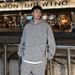 Men's Clothing Color Matching Houndstooth Plus Velvet Thickened Hooded Sweatshirt Suit Men's Straight Pants Two Piece Suit_viptrois.com