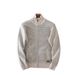 Original American Single Autumn Winter Fleece Lined Thickened Warm Business Casual Cardigan Stand Collar Knitted Sweater_viptrois.com