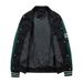 Men's Oversized Baseball Jacket - Trendy Loose Fit Unisex Varsity Coat, Streetwear Casual Zip-up Outerwear For Spring & Fall_viptrois.com