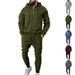 Men’s Fleece-Lined Hooded Sweatshirt & Jogger Pants Set – Lightweight & Comfortable (Sizes S-XXXL)_viptrois.com