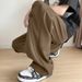 Men's Clothing Straight Vertical Thin Trousers Men's Summer Thin Style Handsome Drape Wide Leg Pants Trendy Brand Loose Casual Pants_viptrois.com
