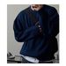 Fried Dough Twists Men's Sweater Wear Thick Round Neck Knitwear In Autumn And Winter_viptrois.com