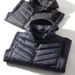 Men's Clothing Factory Customized Spot Delivery Lightweight Cotton Vest Men's Outdoor Leisure Vest Autumn And Winter Style Hooded Cotton Waistcoat_viptrois.com
