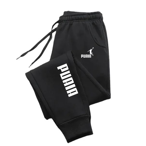 Mens Print Pan Autumn/Winter New In Men's Clothing Sport Jogging Fiess Running Trousers Haruku Streetwear_viptrois.com