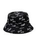 2023 Autumn New Fisherman's Fashion Double sided Sunshade Letter Printed Couple's Simple Student Hat_viptrois.com