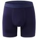 Pulse European And American Style Extra Long Men's Underwear Bamboo Fiber Sports Breathable Mid-Waist Boxer Briefs Tuem_viptrois.com