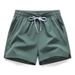 Men's Clothing Beach Pants Sports Shorts Quick Drying Three Quarter Pants Loose Casual Ice Silk Pants_viptrois.com