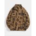 Loom E 3792026 New Cross-Border Dropshipping Men's Ethnic Pattern Zipper Plush Sweatshirt Casual Comfortable_viptrois.com