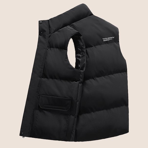 New Autumn And Winter Thickened Cotton Vest Men's Vest Vest Vest Cotton-padded Clothes Trendy Men Autumn And Winter Men_viptrois.com