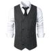 Men's British Style Retro Suit Vest Casual Business Vest_viptrois.com