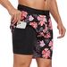 Men's Clothing Summer New Men's Shorts Fashion Vacation Beach Pants Men's Large Size Four Corner Milk Silk Lining_viptrois.com