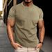 Men's Quick-Dry Summer T-Shirt – Lightweight, Breathable & Sheer Yarn Fabric For Sports & Casual Wear (White/Navy/Black/Khaki/Green)_viptrois.com