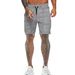 2024 hot selling square grid 3D digital printed casual pants, fitness shorts, men's capris_viptrois.com
