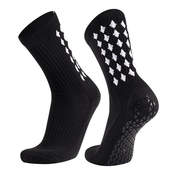 Football Socks Mid Tube Football Socks Game Training FootballSock Thickened Towel Socks Dotted Non Slip Wear Resistant Sports Socks_viptrois.com
