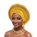 hot selling S Diamond Heavy Industry Bright Silk Layered Bandage Hat Nigerian Wedding Party Baotou Hat African Hat_viptrois.com