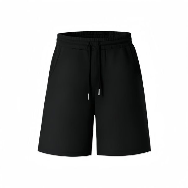 Men's Clothing Heavyweight Cotton Shorts Men's Summer Outer Wear Loose Sports Pants Japanese Solid Color Five Point Pants Trendy Brand_viptrois.com