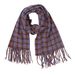 Unisex Shawl bib women's fashion thickened small plaid fringe scarf shawl_viptrois.com