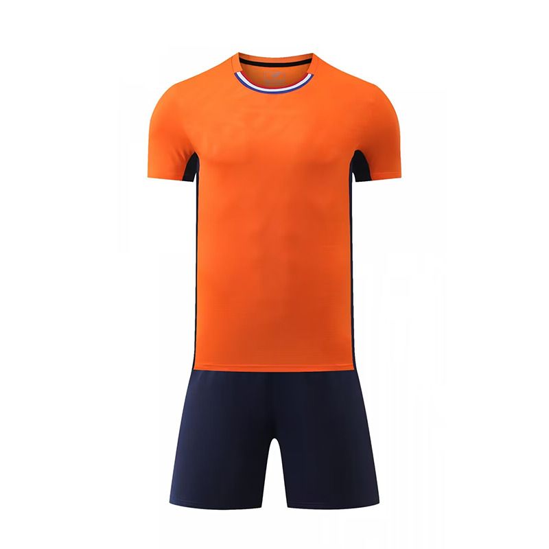 Men's Clothing printing custom jersey short-sleeved team uniforms cross-border football uniforms suits jerseys for adults and children_viptrois.com