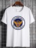 Vintage 90s 100th Bomb Group US Thorpe Abbotts Museum T Shirt White Size XL Top For Everyday Wear Slightly Soft Graphic Fashion Casual Summer_viptrois.com