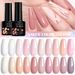 LILY'CUTE Professional Nail Gel Set - Multi-Color UV/LED Soak-off Gel Polish With Top Coat For Salons - 7ml Bottles_viptrois.com